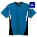  Mizuno официальный легкий рубашка Junior голубой × темно-синий × белый × белая отстрочка клиренс 