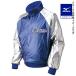  Mizuno официальный ground пальто бейсбол пастель темно-синий × серебряный 