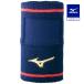  Mizuno официальный Mizuno Pro напульсник / дизайн модель 1 штук входит бейсбол темно-синий × красный 