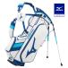  Mizuno официальный Tour Stand Prime caddy bag белый × голубой клиренс 