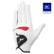  Mizuno официальный конфигурация "губа" перчатки / левый рука Golf мужской белый × красный клиренс 