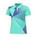  soft теннис бадминтон игра рубашка Mizuno официальный теннис ракетка спорт игра одежда MIZUNO женский бирюзовый 