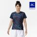  soft теннис бадминтон игра рубашка Mizuno официальный теннис ракетка спорт игра одежда MIZUNO женский платье темно-синий 