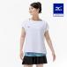  soft теннис бадминтон игра рубашка Mizuno официальный теннис ракетка спорт игра одежда MIZUNO женский белый 