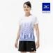  soft теннис бадминтон игра рубашка Mizuno официальный теннис ракетка спорт игра одежда MIZUNO женский белый 