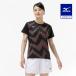  soft теннис бадминтон игра рубашка Mizuno официальный теннис ракетка спорт игра одежда MIZUNO женский черный 