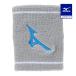  Mizuno официальный напульсник унисекс серый 