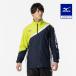 Mizuno официальный Wind брейкер жакет общий обратная сторона сетка / ракетка спорт унисекс глубокий темно-синий × lime зеленый 