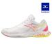  Mizuno официальный ue-b вентилятор g2 FIT бадминтон унисекс белый × розовый × желтый бадминтон обувь клиренс 