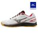  Mizuno официальный Sky blaster 3 бадминтон унисекс белый × черный × красный bato Minton обувь клиренс 
