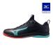  Mizuno официальный ue-b Drive NEO4 настольный теннис унисекс темно-серый × красный × голубой 