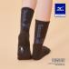  Mizuno официальный [PEANUTS/.. повышение температуры ] breath Thermo шерсть носки темно-коричневый женский 