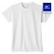  Mizuno official crew neck short sleeves inner shirt men's white 