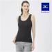  Mizuno official put on gong nto Quick do Ryan da- tank top shirt lady's black . hot measures heat countermeasure . middle . measures 