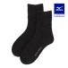  Mizuno официальный .. повышение температуры breath Thermo .... носки черный . женский 