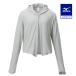  Mizuno официальный контакт охлаждающий лёд Touch UV капот болеро женский светло-серый 