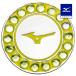  Mizuno официальный crystal маркер (габарит) ground * Golf желтый 