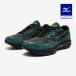  Mizuno официальный Mizuno фирменный магазин ограничение WAVE RIDER β зеленый × черный × уголь унисекс 