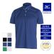  Mizuno официальный Golf одежда антибактериальный дезодорация /. грязный чистый гипер- рубашка-поло с коротким рукавом королевский синий мужской 