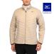  Mizuno официальный повышение температуры материалы breath Thermo Move down мужской Safari бежевый 