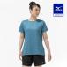  Mizuno официальный пот отделка вентиляция dry обвес поток графика футболка la-kspa- женский 
