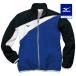  Mizuno официальный тренировка Cross рубашка унисекс Surf голубой × черный 