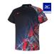  Mizuno официальный футболка плавание унисекс черный ×pala кости розовый унисекс 
