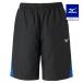  Mizuno официальный тренировка Cross шорты унисекс черный × Surf голубой клиренс 