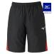  Mizuno официальный тренировка Cross шорты унисекс черный × коричневый i потребности красный клиренс 