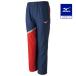  Mizuno официальный тренировка Cross брюки унисекс платье темно-синий × коричневый i потребности красный 