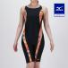  Mizuno официальный Stroke ONE плавание фитнес для все в одном черный × машина ni bar orange wi мужской 