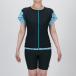  Mizuno официальный украшать плавание aqua фитнес для separe-tsu сорван трудно кнопка есть черный X бирюзовый женский 