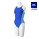  Mizuno официальный .. тренировка для medium cut голубой × голубой × желтый Junior 