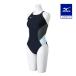  Mizuno официальный .. тренировка для medium cut женский черный × хаки 