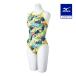  Mizuno официальный .. тренировка для Rikako Ikee collection medium cut женский желтый клиренс 