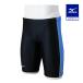  Mizuno официальный .. для половина леггинсы детский бюстгальтер k× голубой × Neo мята клиренс 