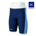  Mizuno официальный .. тренировка для половина леггинсы мужской темно-синий × голубой клиренс 