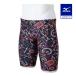  Mizuno официальный .. тренировка для половина леггинсы черный мужской 