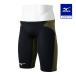  Mizuno официальный GX*SONIC STREAM.. для половина леггинсы черный × оливковый Junior 