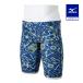  Mizuno официальный .. тренировка для половина леггинсы темно-синий Junior 