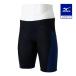  Mizuno официальный GX*SONIC LITE.. для половина леггинсы черный × Estate темно-синий мужской 