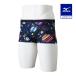  Mizuno официальный Rikako Ikee collection.. тренировка для Short леггинсы черный мужской 