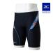  Mizuno официальный .. тренировка для половина леггинсы черный ×b люмен z