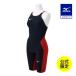  Mizuno официальный .. для Mizuno фирменный магазин ограничение GX*SONIC 6 CR половина костюм Crows do задний женский черный × красный 
