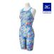  Mizuno официальный TERAKAWA AYA COLLECTION.. для половина костюм голубой женский 