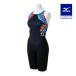  Mizuno официальный ST Graphic/ водоотталкивающий .. для половина костюм тормозные колодки z задний черный × orange женский 
