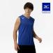  Mizuno официальный внутренний рубашка Surf голубой унисекс 