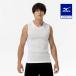  Mizuno официальный пот отделка / вентиляция dry обвес поток лёд внутренний рубашка белый унисекс 