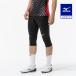  Mizuno официальный solid вязаный брюки 3/4 черный унисекс 