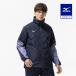  Mizuno официальный теплоизоляция материалы /.. повышение температуры Tec Phil breath Thermo утеплитель жакет платье темно-синий X мульти- унисекс 